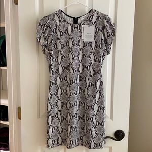 Brand new, with tags ALC snakeskin dress size 6
